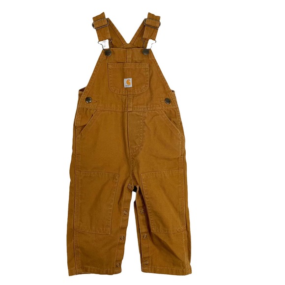 Carhartt Other - Carhartt Canvas Duck Bib Overall Sz 12M